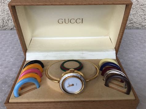 gucci bangle watch replica|vintage gucci bangle bezel watch.